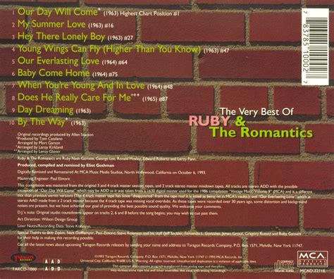 The Very Best of Ruby & The Romantics