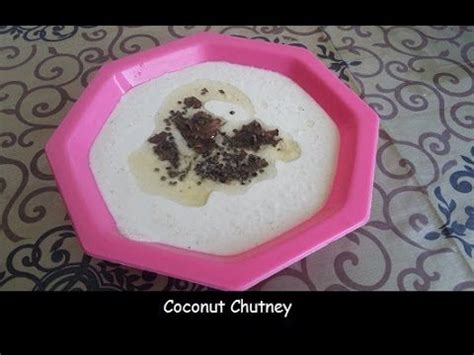 Coconut Chutney with Powder | Coconut chutney, Chutney, Egg recipes indian