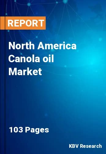 North America Canola oil Market Size, Share & Trend, 2030