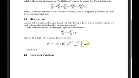 Advection Diffusion Equation 2d - Tessshebaylo