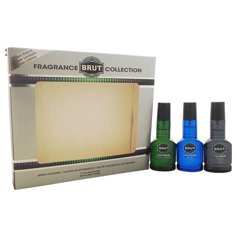 Brut Fragrance Collection by Faberge Co. for Men - 3 Pc Gift Set