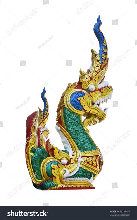 Naga Thai And Laos Dragon Stock Photo 76287457 : Shutterstock