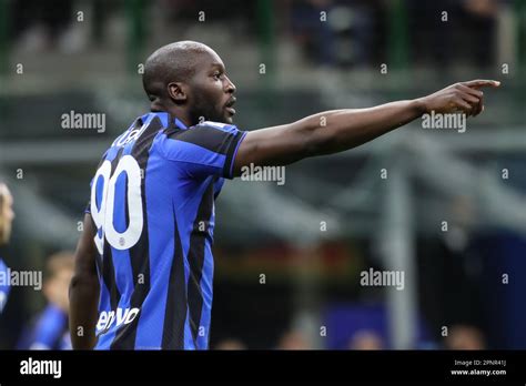 Milan, Italy. 15 April 2023. Meazza Stadium. Italian Serie A Football ...