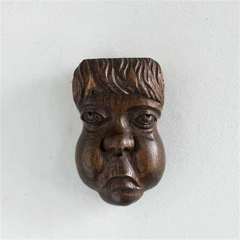 Early 20th century carved oak grotesque mask - Works of Art - LASSCO Brunswick House