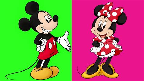 Colouring Picture Of Mickey And Minnie Mouse - Infoupdate.org