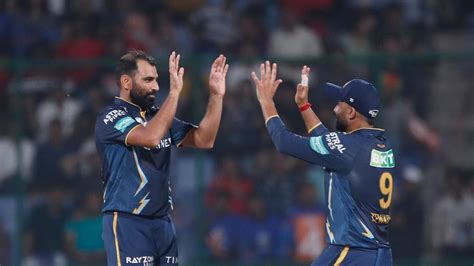 IPL 2023, DC vs GT: Mohammed Shami takes a three-fer