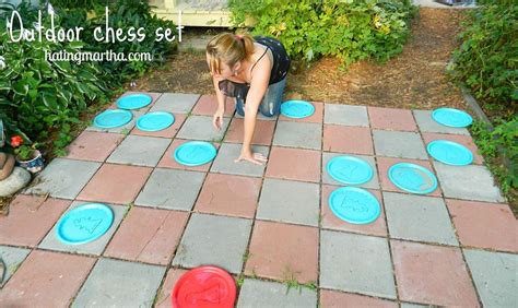 Outdoor Giant Chess Set | Diy chess set, Giant chess, Diy outdoor