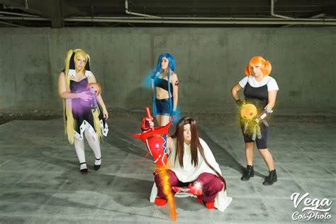 Hao Asakura and Team from Shaman King Group Cosplay