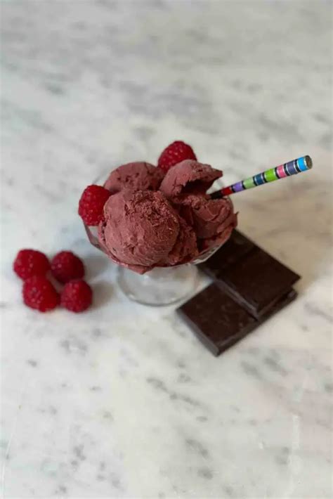 Chocolate Raspberry Ice Cream