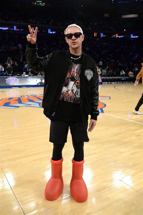 Diplo Steps Out in Viral MSCHF’s Big Red Boots: Photos