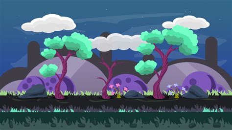 2D Game Fantasy VECTOR BACKGROUND | GameDev Market