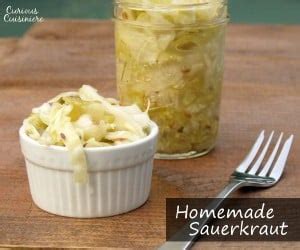 Homemade German Sauerkraut • Curious Cuisiniere
