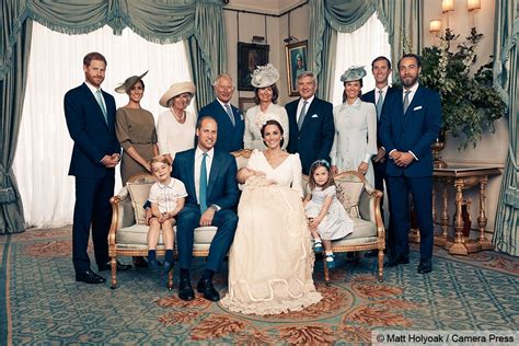 Prince Louis' Christening Photos Show the Royal Family All Gathered ...