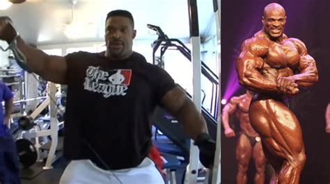 Ronnie Coleman Shoulder Workout Routine preparing for Mr. Olympia