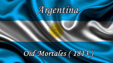 Argentina - National Anthem. Title, Music and Lyrics - YouTube