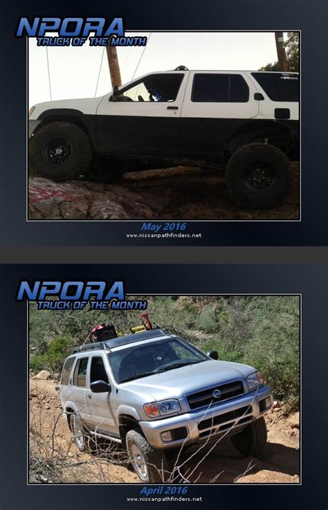 Nissan pathfinder off road association npora