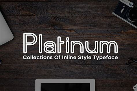 Platinum | Typography graphic, Simple modern fonts, Elegant font