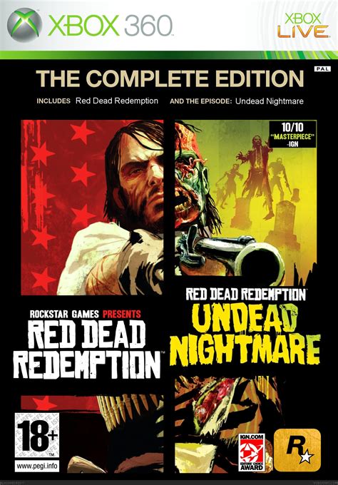 Red Dead Redemption Xbox 360 Box Art Cover by mich4l83