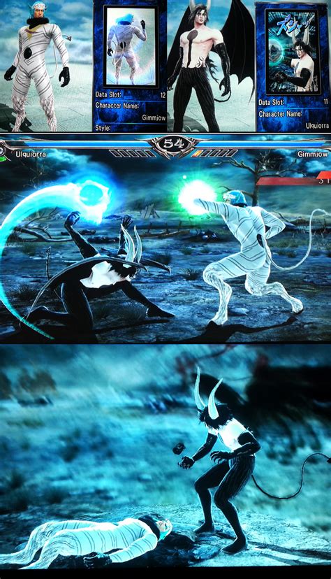 Ulquiorra vs Grimmjow in released forms by PlAbOnDRAGON on DeviantArt