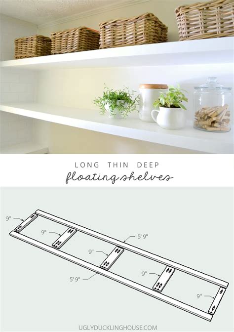 Finally! How to Create Long, Deep Shelves that Aren't Bulky