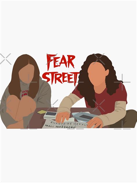 "Fear street | deena and Sam " Sticker for Sale by Katedmz | Redbubble