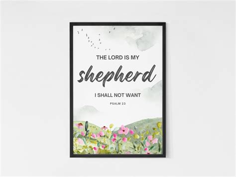 Bible Artwork, Printable Christian Art, KJV Bible Verse Print ...