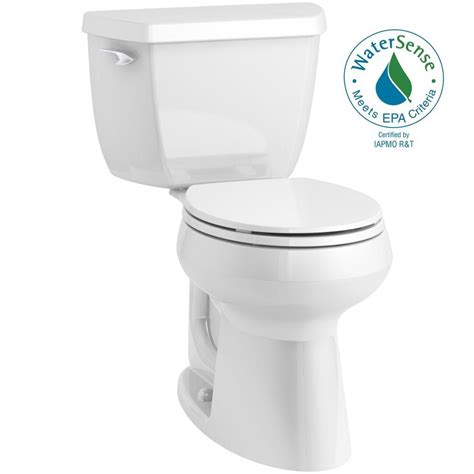 KOHLER Highline Classic Complete Solution 2-piece 1.28 GPF Single Flush ...