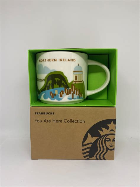 Starbucks You Are Here Collection Northern Ireland Coffee Mug New with Box - Walmart.com ...