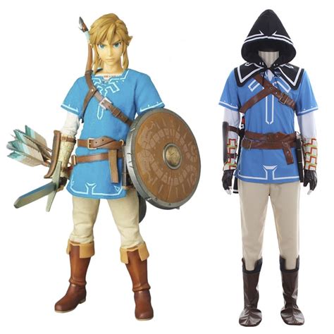 The Legend of Zelda: Breath of the Wild Link Cosplay Costume – Gcosplay