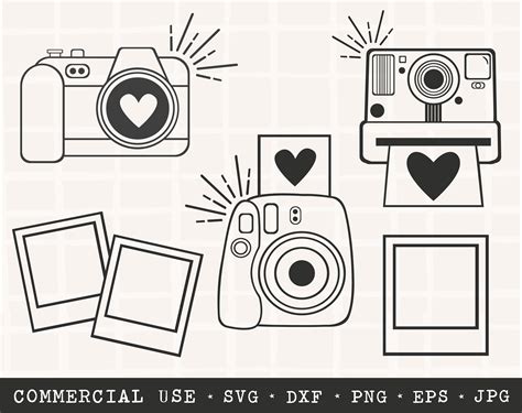 Camera SVG Bundle / Digital Camera Cut File / Photography SVG - Etsy Canada