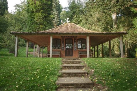 Japanese hut stock photo. Image of arboretum, meditating - 36785416