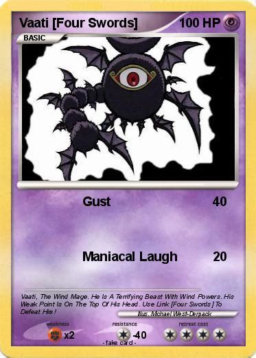 Pokémon Vaati Four Swords - Gust - My Pokemon Card