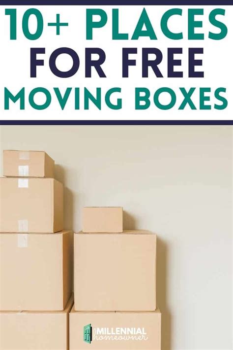 Free Moving Boxes: 10+ Best Places to Get Free Cardboard Boxes Near You ...