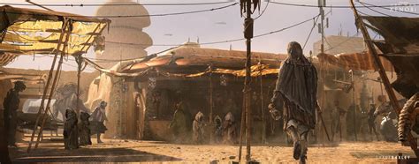 Tatooine Concept Art for Kenobi Series, Shane Baxley | Concept art ...