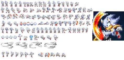 Hyper Sonic (Sonic RPG) Sprites by sonicmechaomega999 on DeviantArt