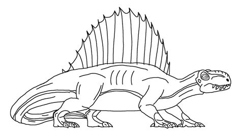 (Commission) Jurassic World Dimetrodon by ApexGuardian2022 on DeviantArt