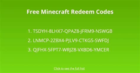 30+ Free Minecraft Redeem Codes - Followchain