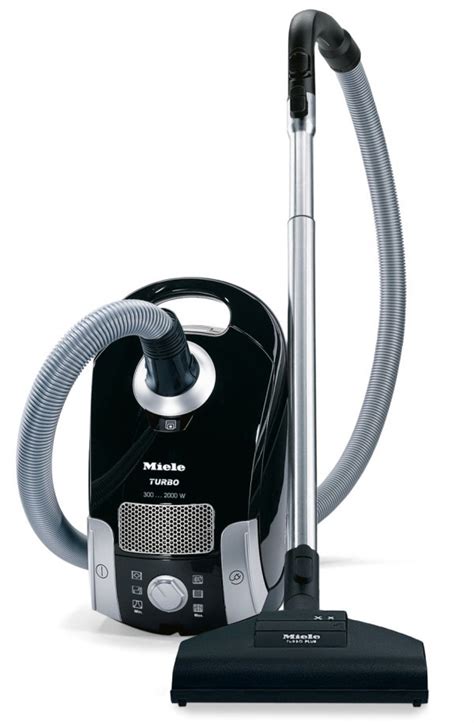 Miele 41CAE034USA Compact C1 Turbo Team Canister Vacuum Cleaner with 1,200-Watt Vortex Motor, 6 ...