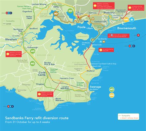 Sandbanks Ferry Closure from 31st October 2022 - morebus