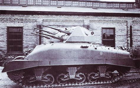 Sherman "Skink" Quad 20mm AA Tank | A Military Photo & Video Website