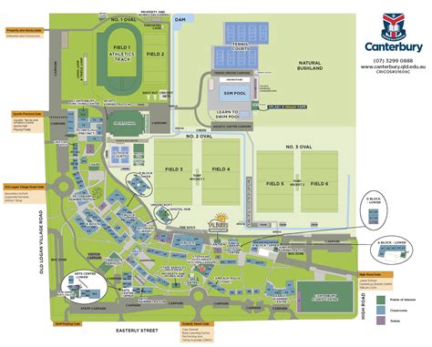 Canterbury College Campus Map: Final February Major Update! - Canterbury College