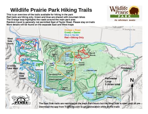 Park Maps | Wildlife Prairie Park