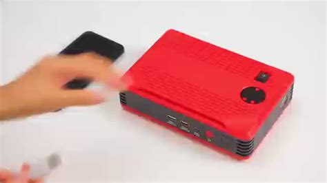 Jump Starter Air Compressor 800a Power Bank Portable Battery For Car ...