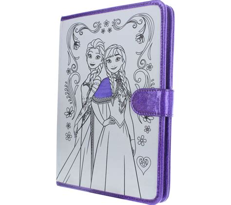 FROZEN Ana/Elsa Folio Tablet Case - White & Purple Deals | PC World