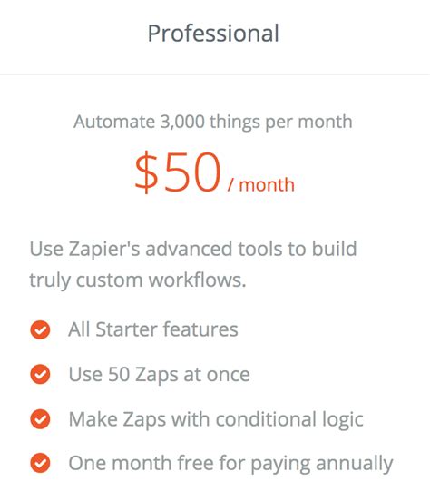 Plans & Pricing - Integration Help & Support | Zapier