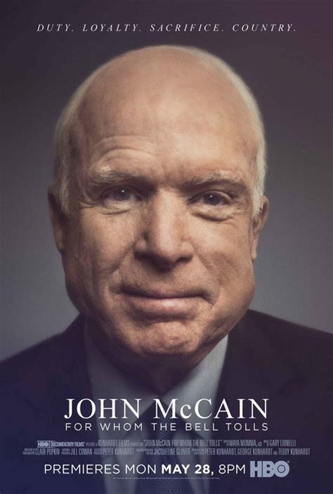 John McCain: For Whom the Bell Tolls TV Poster - IMP Awards