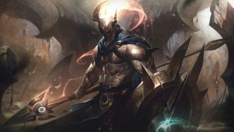 League Of Legends - Pantheon Skin | League of legends, Ideias para desenho, Lendas