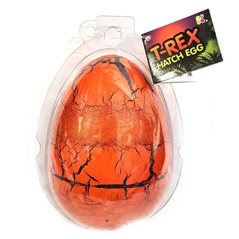 Nurchums T-Rex Hatch Egg Kids/Children 3y+ Dinosaur Surprise Grow Toy ...