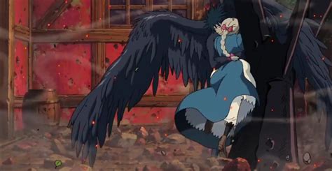 Howl's Moving Castle - Sophie & Howl Embrace - Anime Feminist