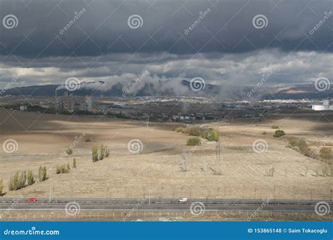 Smoke and Air Pollution from Cement Factory Stock Photo - Image of mountain, cement: 153865148